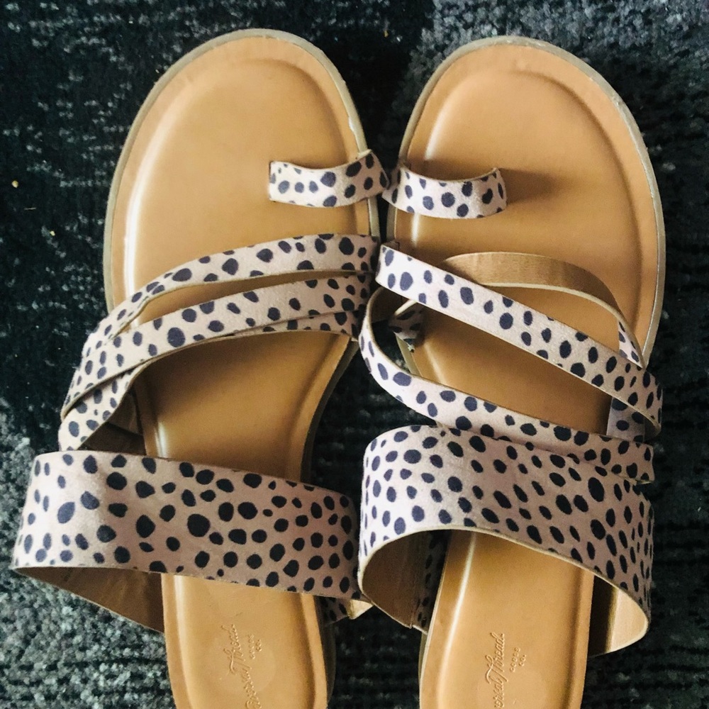 Stylish Leopard Print Sandals